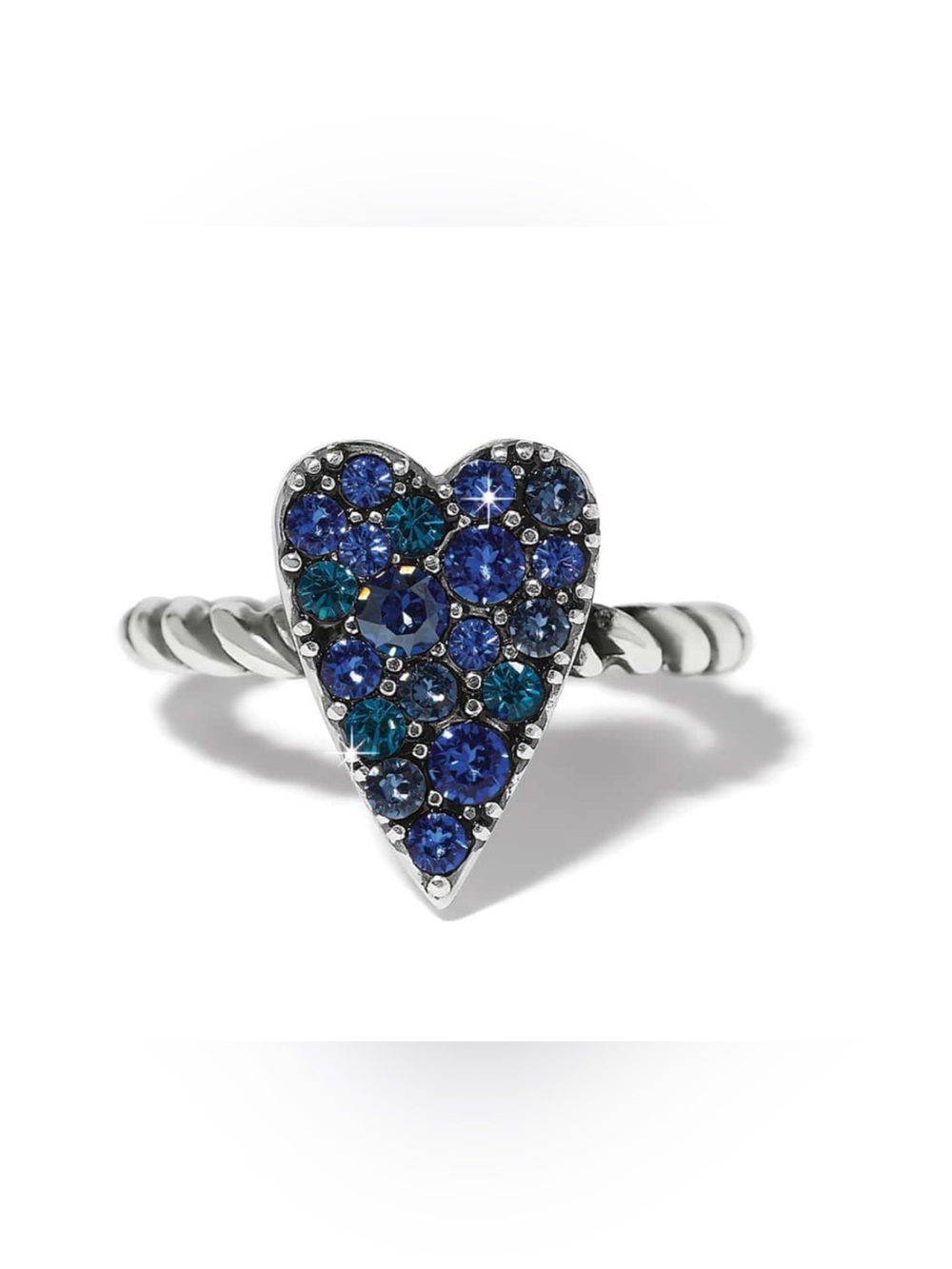 Brighton Love Messages B Love Blue Ring| Size: 5